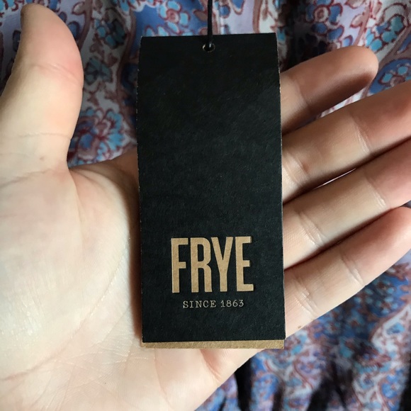 Frye Floral Violet Dusk Tiered Smocked Dress - Picture 8 of 9